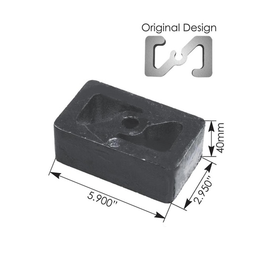 Spacer 1.575in Thick Freightliner MFL46151 1615109040 60244040 6803221752