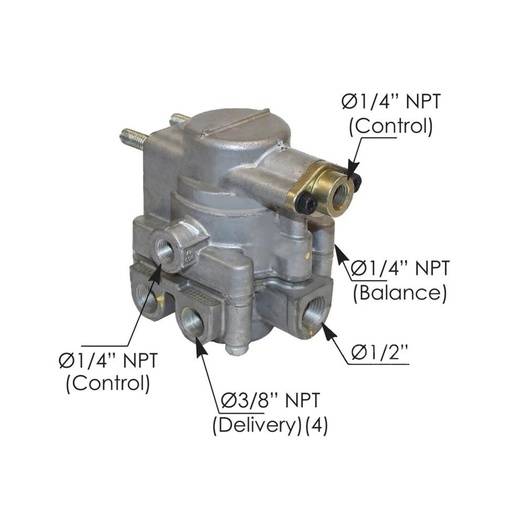 SR7 Type Spring Brake Mod Valve 170.K021557 K021557