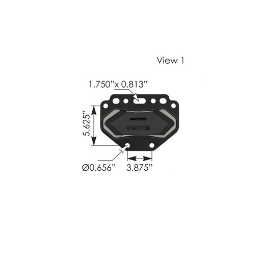[TJ-H0MD-COV9] Motor Mount Rear IHC M55511 3624327C1 3624327C2 3671951C1