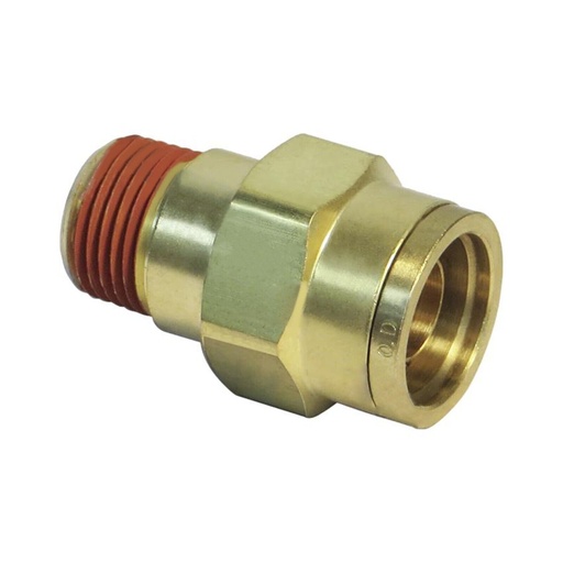 Brass PLC Male Connector 5/8 X 3/8in 177.13B6810C 1868X10X6 68PMT106 PL136810C