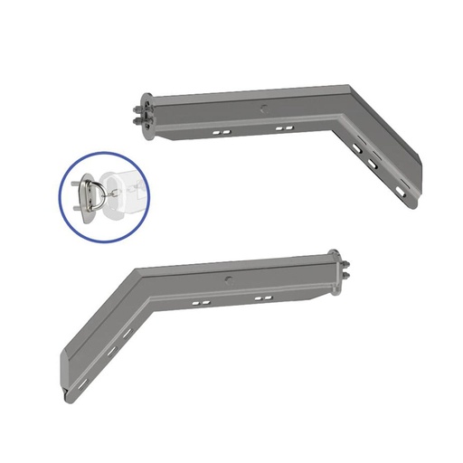 Mud Flap Hanger Kit Spring Loaded 562.468SS201FS B673025NTSK 10652