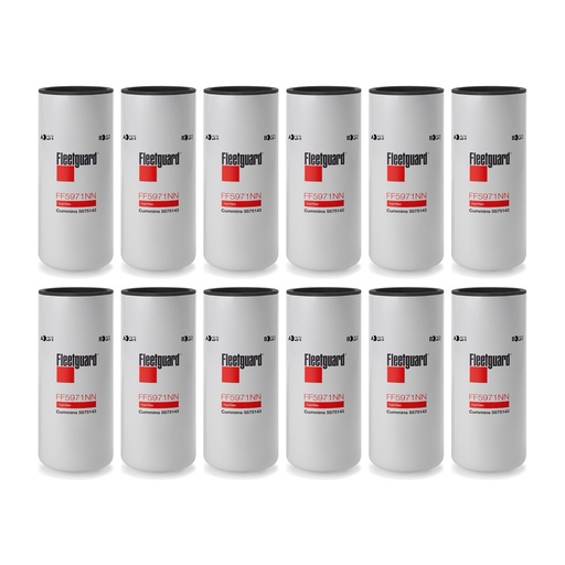 Fleetguard Fuel, Spin-On FF5971NN 5575143 Cummins Engine X15 14.9L (Pack of 12)