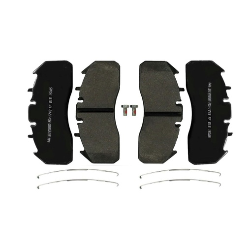 [TF-S2PK-JZ47] Air Disc Brake Pads Severe Duty 141.D1708SD 8931-D1708 MPBD1708HD 20568711