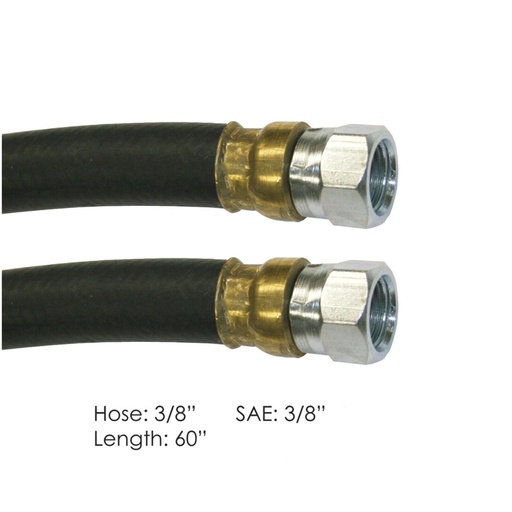 [YV-PF3Z-TBB0] Air Hose Assy 3/8in 3/8in SAE Swl-60in L 177.7460 16145SW60 666600-60
