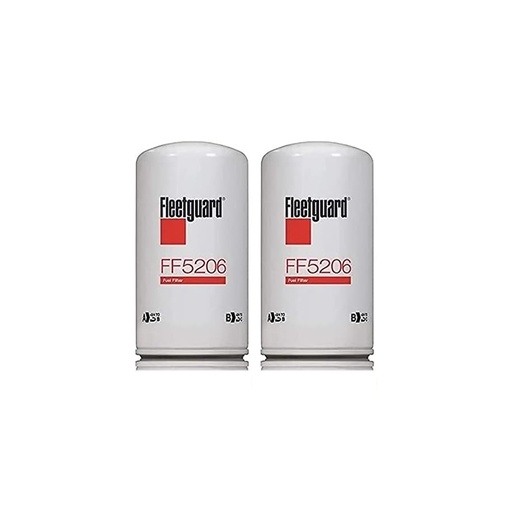 [NR-C8A5-F2RJ] FleetGuard Fuel Filter FF5206 (2 Pack)