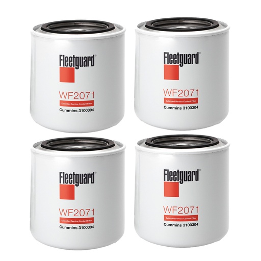 [C6-YY7H-S5PG] FleetGuard Coolant Filter WF2071 *(4 Pack)*