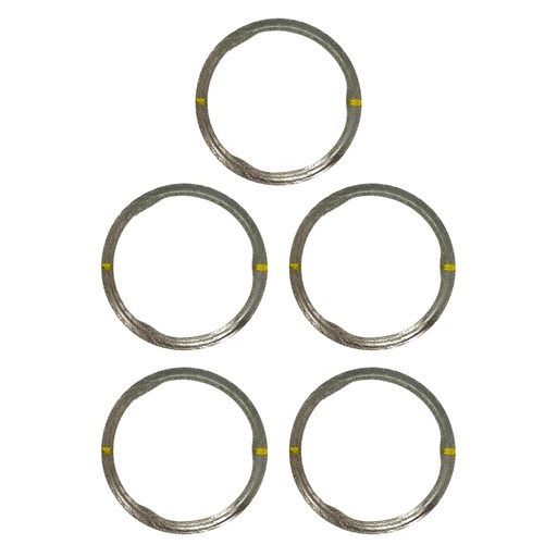 [TQ-I7V6-T8A0] Cummins DPF GASKET KPI50084G 2866337 3853371C1 (Pack of 5)