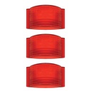 Lens Red 571.LG263R.1 90052 (Pack of 3)
