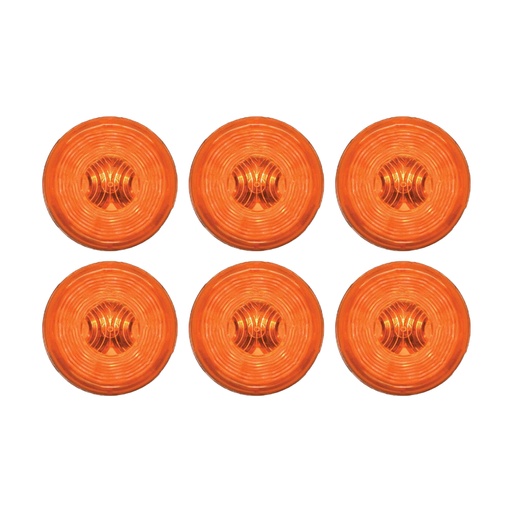 Marker Light 2in Amber 571.LG30A 45823 (Pack of 6)