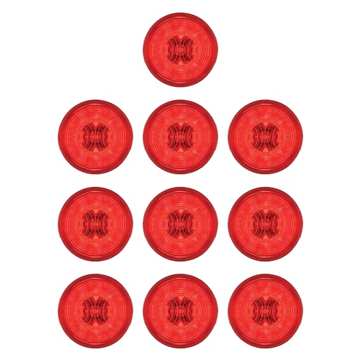 Marker Light 2in Red 571.LG30R 45822 (Pack of 10)