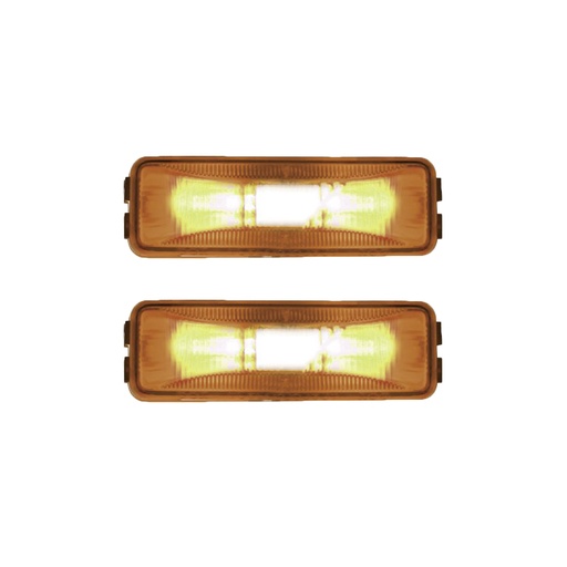 Marker Light 1-1/4in X 4in Amber 571.LG19A 46743 (Pack of 2)
