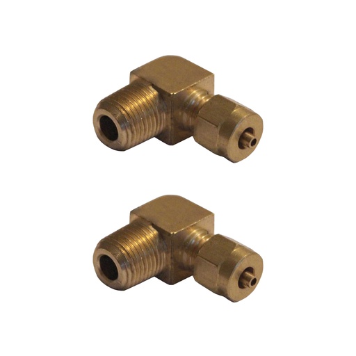 Male Elbow DOT 5/32IN x 1/8NPT 177.146925A (Pack of 2)