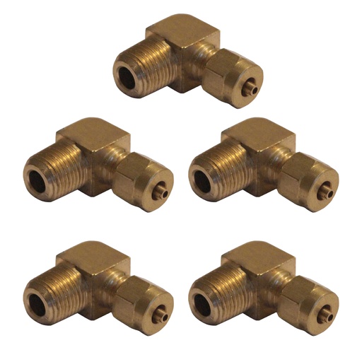 Male Elbow DOT 5/32IN x 1/8NPT 177.146925A (Pack of 5)