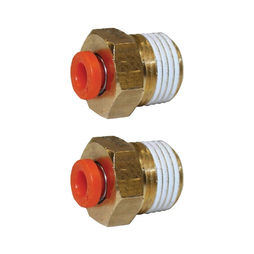 PLC Male Connector 1/8 X 1/8in 177.11682A (Pack of 2)