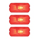 Marker Light 1-1/4in X 2-1/2in Red 571.LG15R 46412 (Pack of 3)