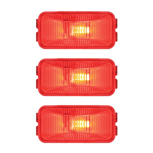 Marker Light 1-1/4in X 2-1/2in Red 571.LG15R 46412 (Pack of 3)