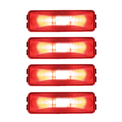 Marker Light 1-1/4in X 4in Red 571.LG19R 46742 (Pack of 4)