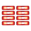 Marker Light 1-1/4in X 4in Red 571.LG19R 46742 (Pack of 8)