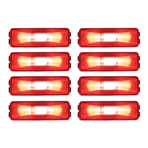 Marker Light 1-1/4in X 4in Red 571.LG19R 46742 (Pack of 8)
