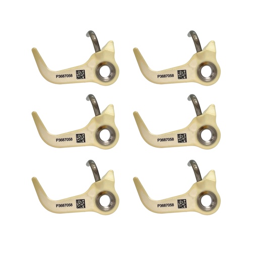 OEM Cummins PISTON NOZZLE ISX 3687058CUM 3687058 3412860 (Pack of 6)