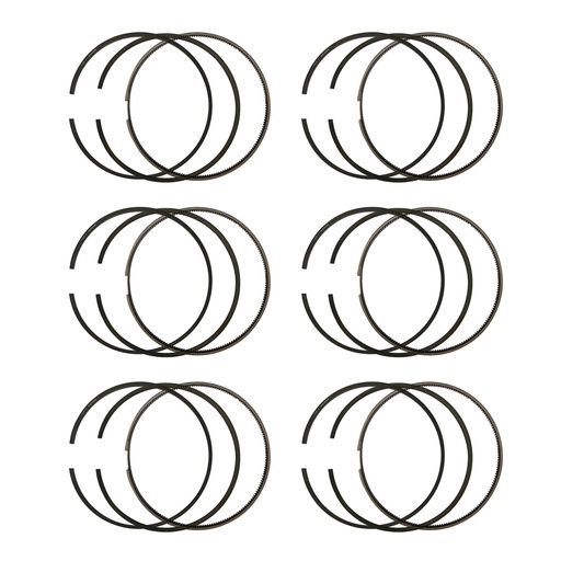 OEM Cummins PISTON RING SET ISX 4309442CUM 4309442 4089154 4025210 (Pack of 6)