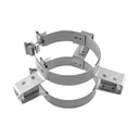 Heat Shield Clamp SS Peterbilt 562.U75166037SS, M166037, M16-6037