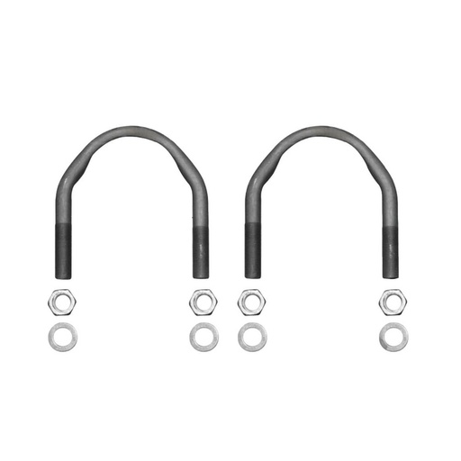 [PH-384U-GL1L] U Bolt Kit F/Semi/RND Hendrickson Aux/Trailor AUBK8668-072, B28758, 16106