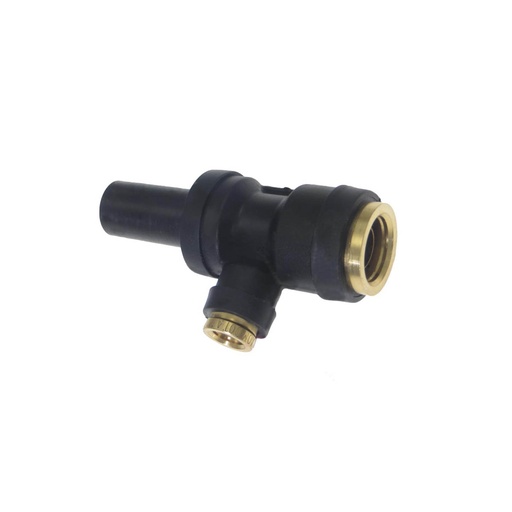 PLC Standpipe Run Tee 1/2 X 1/4 X 1/2in 177.12C5184D, 371PTCSP848, QS7184D