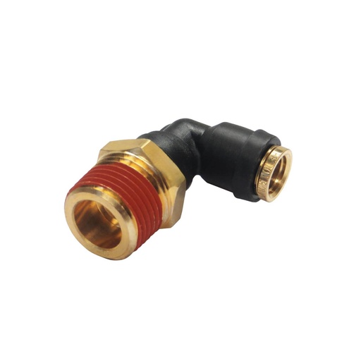 PLC Swivel Male Elbow DOT 3/8in X 1/2in 177.12C696D, 369PTC68, QL13696D, 016268
