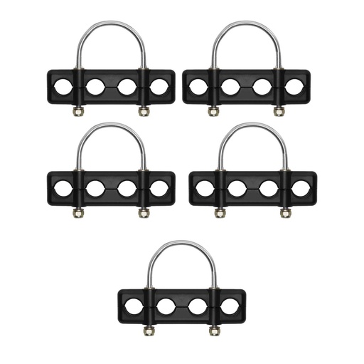 Hose Clamp Separator 4 Hole 177.6019, 94-0007, HS6666-U, 81-0139 (Pack of 5)