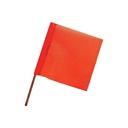 Flag w/Dowel Orange 18in X 18in 571.SF181D, FS400C, 58100, 4989313, FPMO18