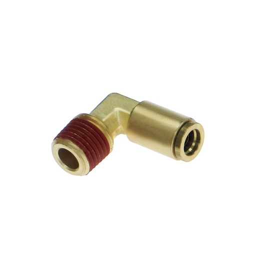Brass PLC Male Elbow 1/4 X 1/4in 177.13B154B, 1869X4X4, 169PMTNS44, PL13154B