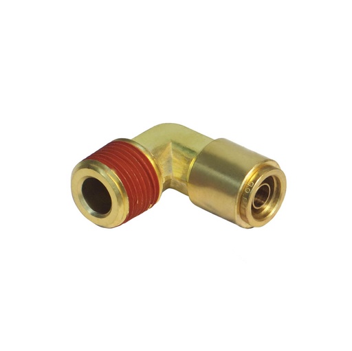 Brass PLC Male Elbow 3/8 X 3/8in 177.13B156C, 1869X6X6, 169PMTNS66, PL13156C