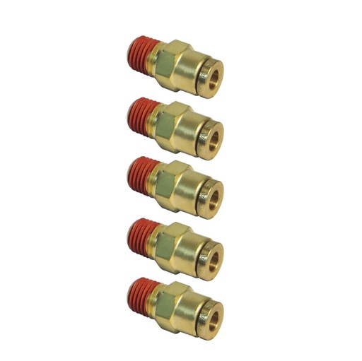 X5Brass PLC Male Connector 5/32 X 1/16in 177.13B68251, 177.13B6825X1, 1868X2.5X1