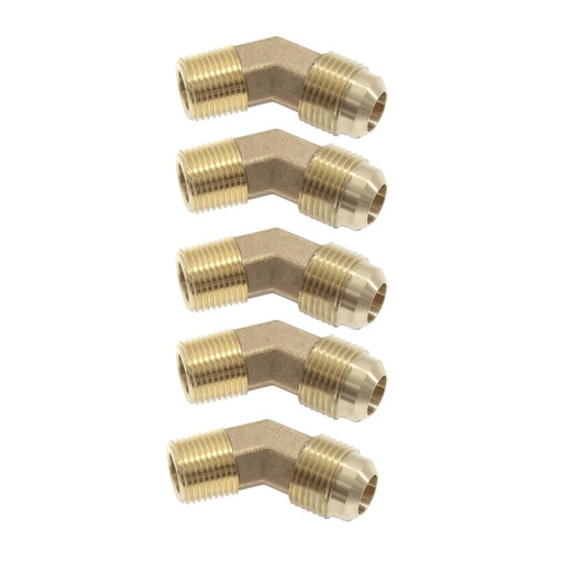 Male Elbow 45 DEG 1/2in SAE X 3/8in Pipe 177.8548C, 54X8, 159F86 (Pack of 5)