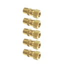 Male Connector DOT 1/2IN x 3/8NPT 177.14688C, 1468X8, VS68NTA86 (Pack of 5)