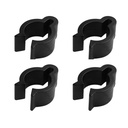 ABS Sensor Wire Clip - 0.180in Cable Dia 577.A920810, AL920810 (Pack of 4)