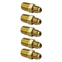 Male Conector 1/4in SAE X 1/4in Pipe 177.8484B, 48X4X4, 48F44, 484B (Pack of 5)