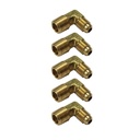 Male Elbow 1/4in SAE X 1/4in Pipe 177.8494B, 49X4X4, 149F44, 494B (Pair of 5)