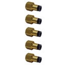 PLC Female Connector 1/4 X 1/4in 177.11664B, QL13664B, 016103 (Pack of 5)